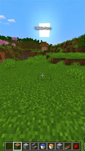 tixlgame on Instagram: "Cobble farm in Minecraft! #minecraft #minecraftmemes"