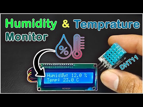 How to Use DHT11 Temperature and Humidity Sensor | Arduino DIY Project #dht11 #tutorial #arduino