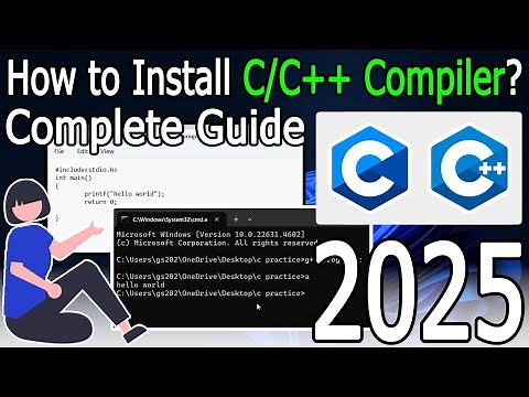 How to install Mingw Compiler on Windows 10/11 [ 2025 Update ] MinGW GNU Compiler | C C++ Compiler