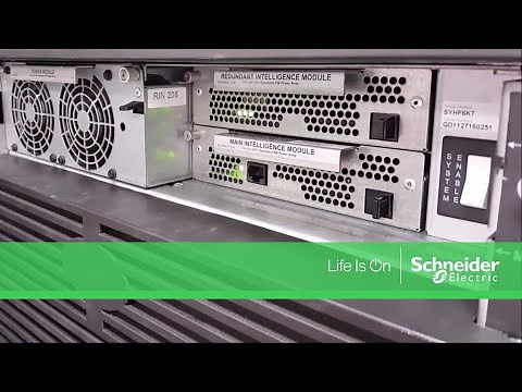 Replacing Intelligence Module on APC Symmetra RM 6kVA UPS | Schneider Electric Support