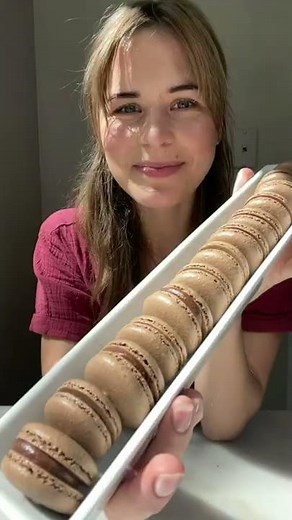 (Short Video) Chocolate Macarons recipe