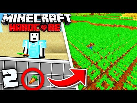 I Built The World's LARGEST Carrot Farm | 1.17 Minecraft Hardcore (#2)