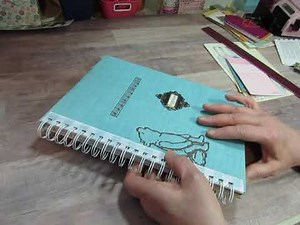 Binding with the Bind-It-All, AND Smash Book Flip Through (Sold! )