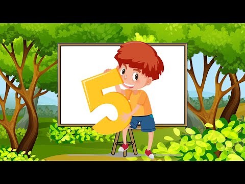 Number 5 for kids | Learn Number Five | Activities to recognize numbers 1-5
