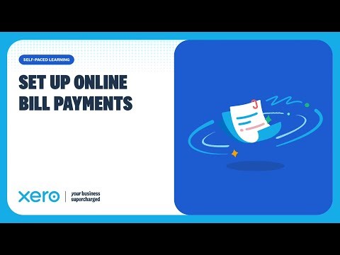How to set up online bill payments in Xero (UK only)