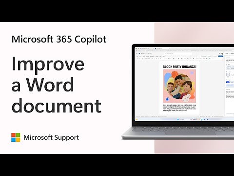 Improve your essays and other Word documents with Copilot | Microsoft