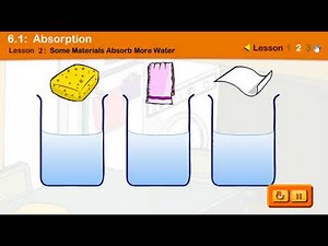 Absorption/ Materials that Absorb Water