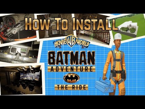How to Install Batman The Ride in Planet Coaster 2