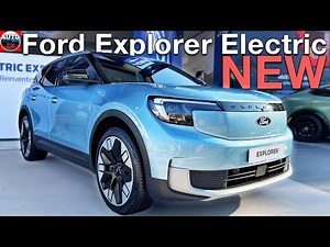 All New 2024 Ford Explorer Electric - FIRST LOOK exterior