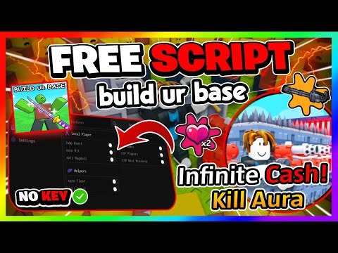 Build ur base Script Gui Hack | INFINITE CASH, AUTOFARM, KILL AURA + MORE! *NO KEY* ⚔️