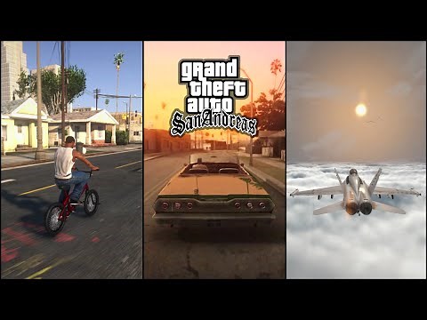 Top 5 Best ENB Series Graphics MODS - GTA San Andreas
