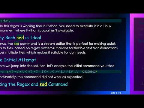 How to Use Regex to Replace Patterns in Multiple Files on Linux