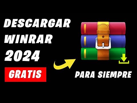 Como DESCARGAR e INSTALAR WINRAR FULL 2024 GRATIS (ULTIMA VERCION) ✅ (DESCARGA OFICIAL)