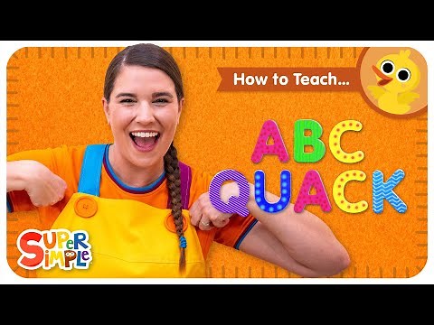 How To Teach "ABC Quack" - Alphabet Game for Kids!