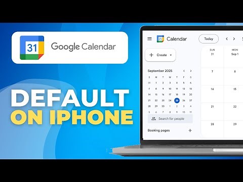 How To Make Google Calendar The Default On Iphone (Full Tutorial)
