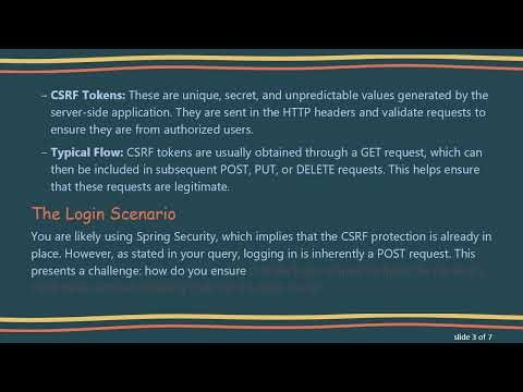 Understanding How to Obtain a CSRF Token During Login in Spring Security