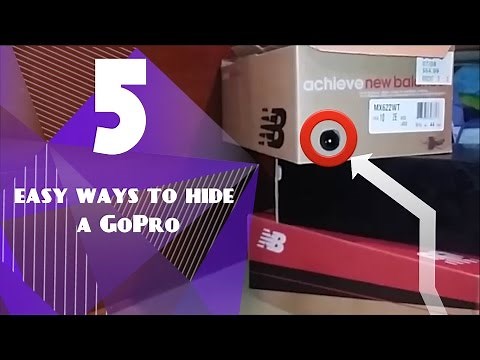 5 ways to hide a GoPro!
