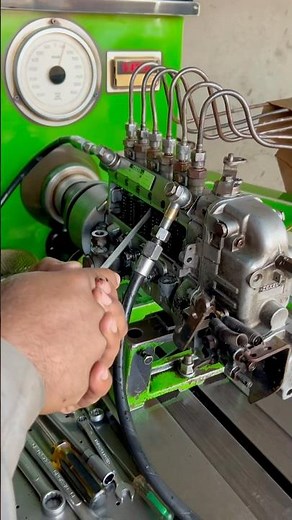 Diesel Engine Fuel Pump Repair Process