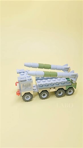 Epic LEGO Military Missile Launcher Truck! #shorts