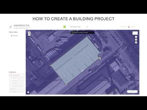 How to create a building project? Tutorial
