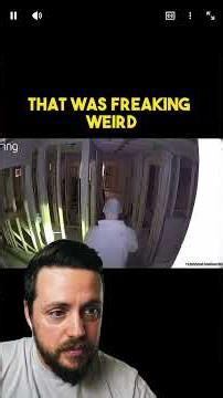 He heard a ghost in his house… 💀😭 #scary #scarystories #creepy