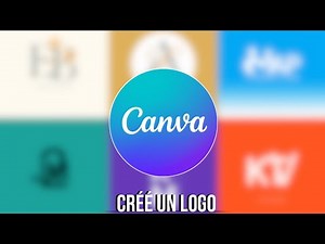Comment CRÉÉ un LOGO sur CANVA en 1min