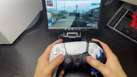 EXknight Deathclaw Back Paddles Attachment, Back Buttons Adapter for PS5 Controller