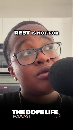 Check out the latest episode of The Dope Life Podcast by clicking the link in my bio to watch the full episode! 🔥🔥 #SelfCare #RestIsEssential #MentalHealth #Wellbeing #SelfRespect #RechargeYourself #Mindfulness #TakeABreak #HealthyLifestyle #PersonalGrowth