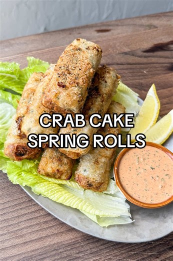Crab Cake Spring Rolls with Remoulade… quick, easy & insanely delicious. Stuffed with seasoned lump crab meat, rolled into delicate spring roll wrappers & fried to golden & shatteringly crisp perfection. They are without a doubt the Holiday appetizer of my dreams & surprisingly easy to make. Not to mention gluten-free. Serve with your favourite dipping sauce or make a tangy Remoulade for an extra kick of flavour. Whether you’re hosting a dinner party, planning a holiday appetizer spread or just 