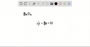 SOLVED:Draw the Lewis structure for BeCl2.. (Hint: Beryllium do not follow the octet rule.)