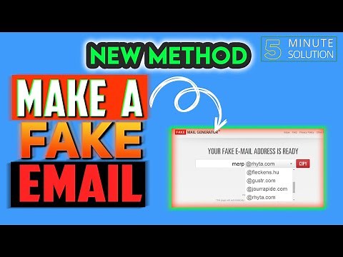 How to make fake email 2024 | create temporary email