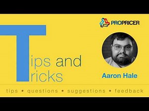 ProPricer Tips & Tricks: Meeting a Specific Target Price
