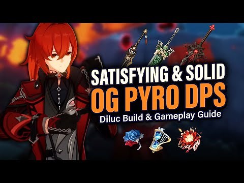 Updated DILUC GUIDE: Best Artifact & Weapon Build, Gameplay Tips, Team Comps | Genshin Impact 2.8
