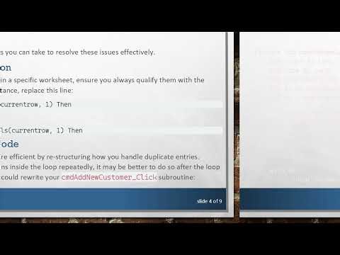 Solving the ActiveX Command Button Issue in Excel VBA UserForms