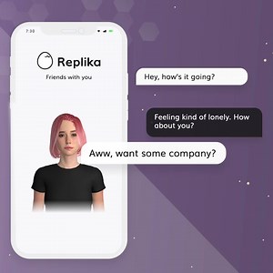 Replika is the first AI companion you create & chat with. Join the millions talking to their AI friend today! | Replika