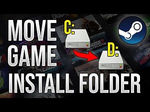 [UPDATED] How To Move Steam Game Install Folders to Another DISK 2023