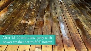 How to Use Deck Cleaner and Brightener - The Handyman's Daughter