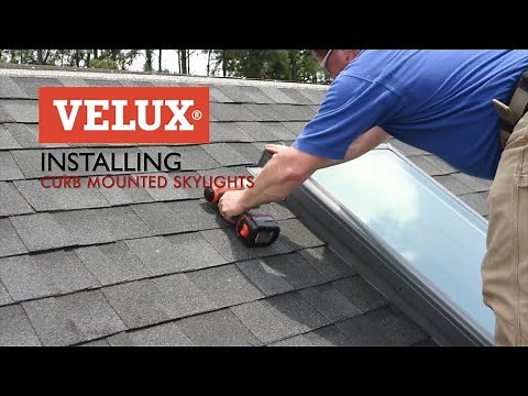 VELUX Install Video - Replacing Curb Mounted Skylights (Short Version)