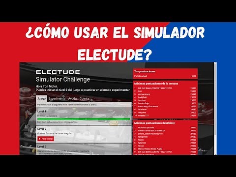 ¿Cómo usar el SIMULADOR ELECTUDE? | Diagnóstico Nivel 1 | Falla en el sensor CKP (sensor inductivo)
