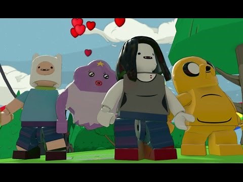 LEGO Dimensions - All 4 Adventure Time Characters + Free Roam Gameplay (Adventure Time World)