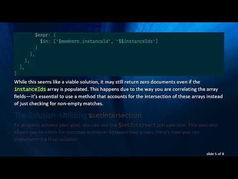 How to Use MongoDB Aggregation with $lookup for Arrays