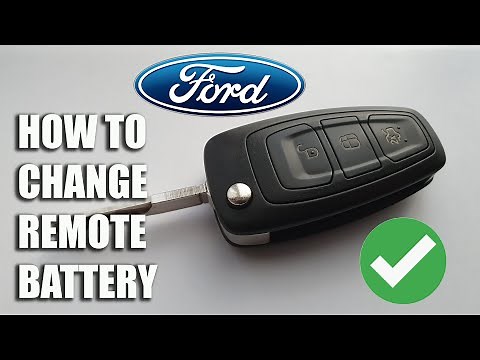 Ford Key Battery Change