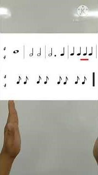 Rhythmic Pattern in 4 4 time signature (Clapping)
