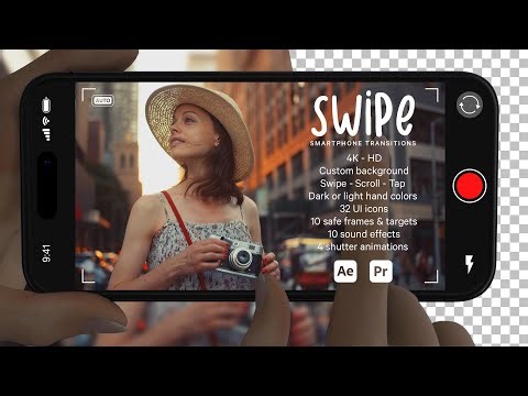 Smartphone Swipe Transitions After Effects Tutorial