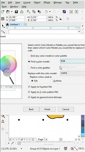 How to convert RGB to CMYK in Coreldraw #RGB #CMYK #coreldraw #coreldrawtutorial #2025 #colors