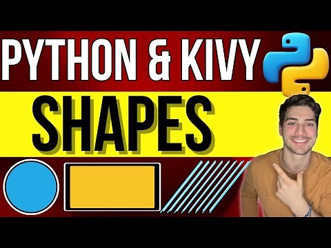 How to Draw Circles, Rectangles and Lines in Kivy for Python!