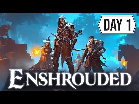 Enshrouded Gameplay – RPG Survival Game – Part 1 Walkthrough Guide Review!