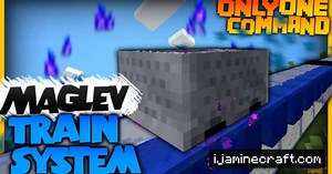 Minecraft Command: Maglev Train System (1.8.1)