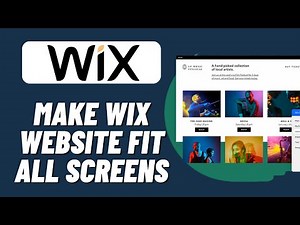 How To Make Wix Website Fit All Screens (2023)