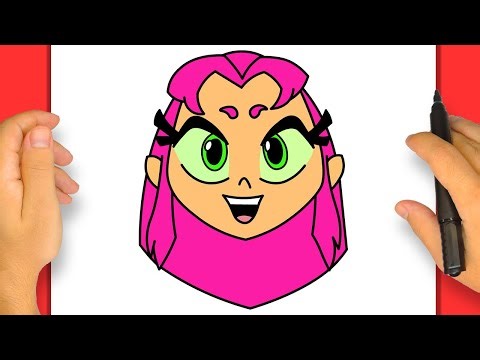 Comment Dessiner Starfire des Jeunes Titans | Étape par Étape Simple et Facile